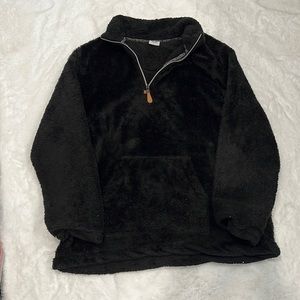 Womens quarter zip sweater
